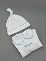 Kit Mameluco + Gorro Recién Nacido